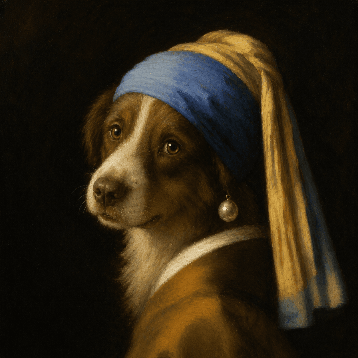 Masterpiece style: Girl with a Pearl Earring